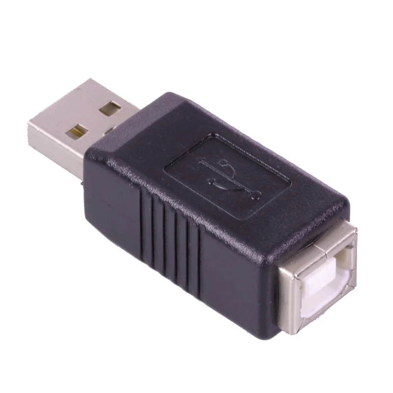 Переходник с USB 2 0 A папа на B мама|Соединители| |