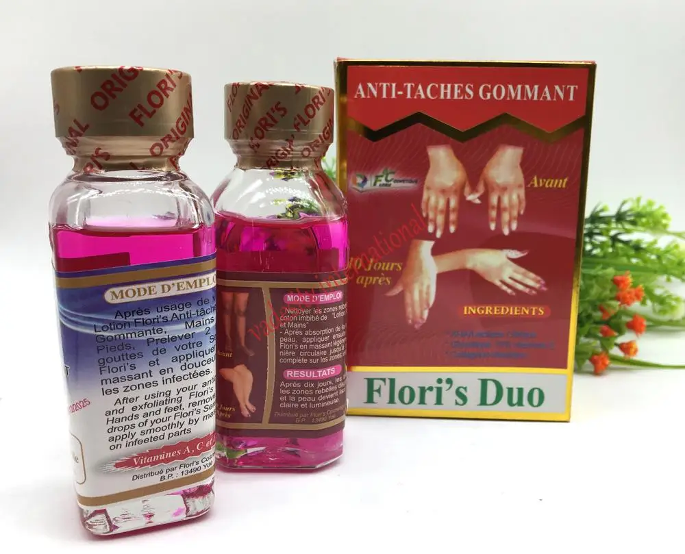 Сыворотка и лосьон для темных патчей Flori's Duo| |