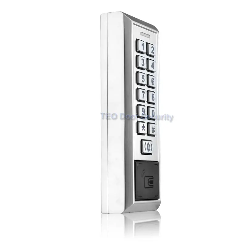 Contact-less Inductive Card Metal Password Access Controller with 8000Users Large Capacity WG26 interface RFID Door Entry System