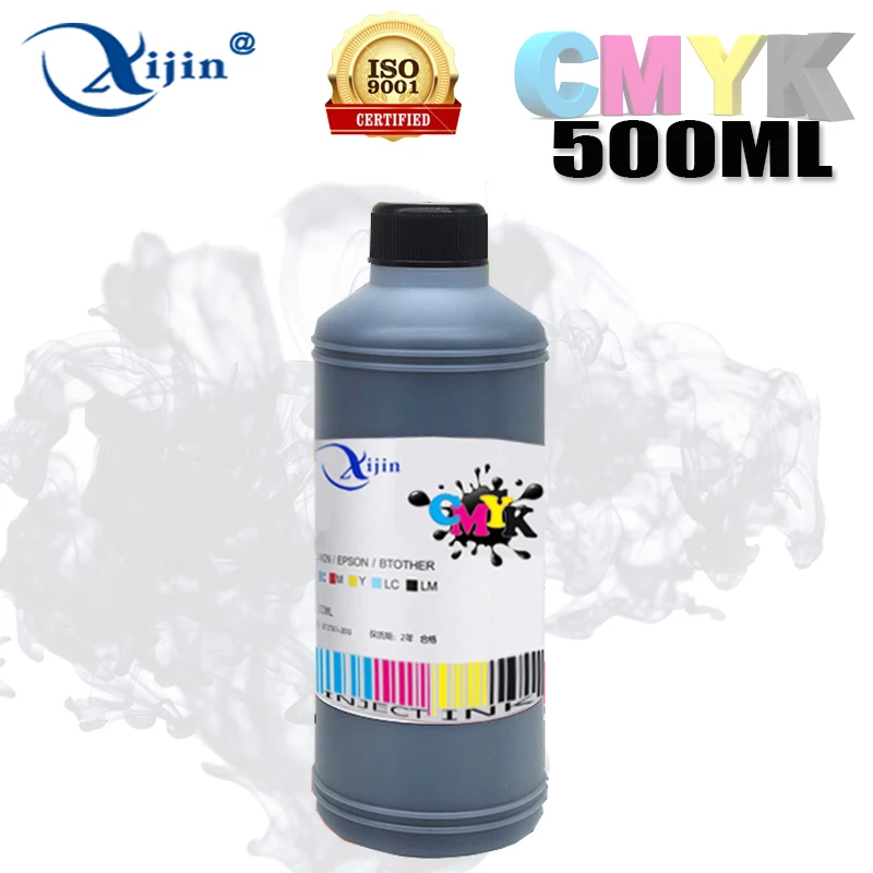 XIJIN 500ML Universal Compatible Black Refill Ink Cartridges Compatible for Lexmark Canon
