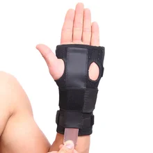 1/шт Регулируемые дышащие нарукавные повязки брекет медицинский рычаг Carpal медицинская поддержка запястья фитнес Анти-скручивающая шина для предплечья