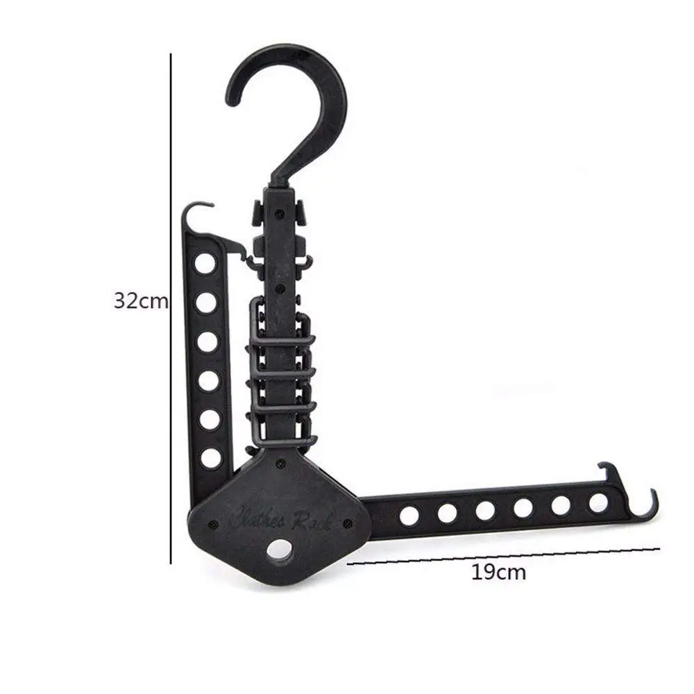 

Telescopic folding hanger portable Outdoor Closet Organizer magic Clothes Hanger for clothes wet dry travel perc
