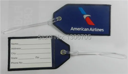 Вышитая бирка для багажа American Airlines | Автомобили и мотоциклы
