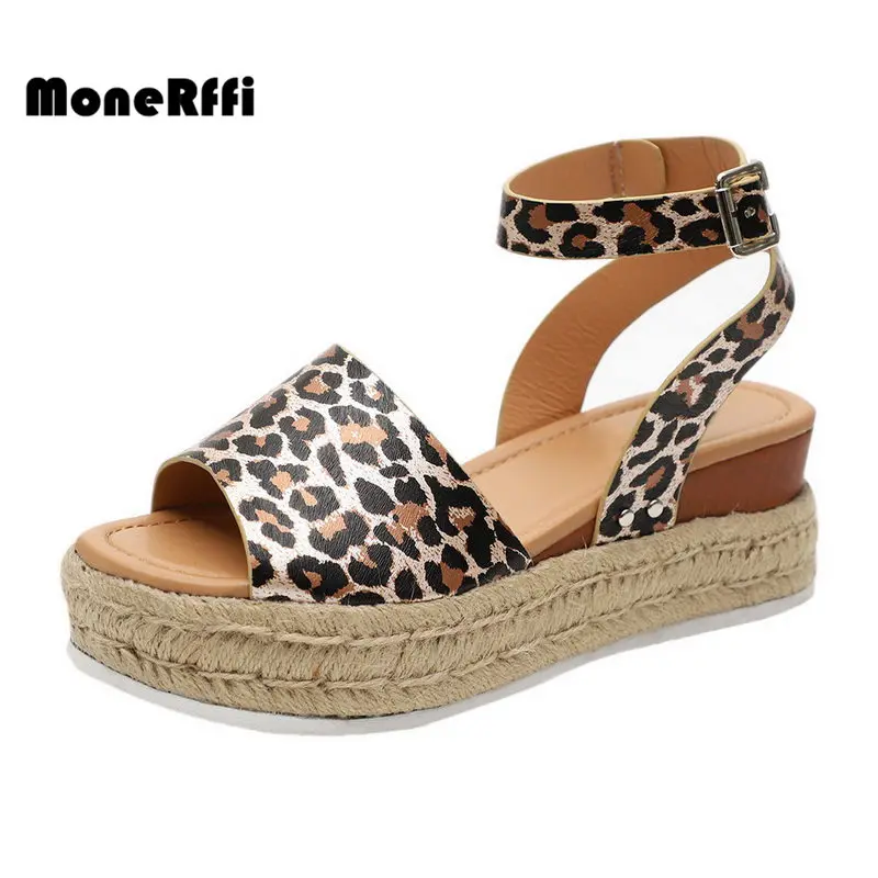 

MoneRffi 2019 Women Sandals Plus Size Wedges Shoes For Women High Heels Sandals Summer Shoes 2019 Flip Flop Platform Sandals