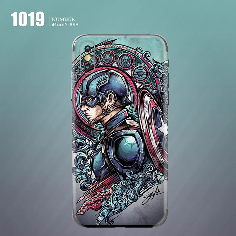 GOOYIYO для iPhone X XR XS Max стикер телефона Роскошные DIY персональные виниловые наклейки