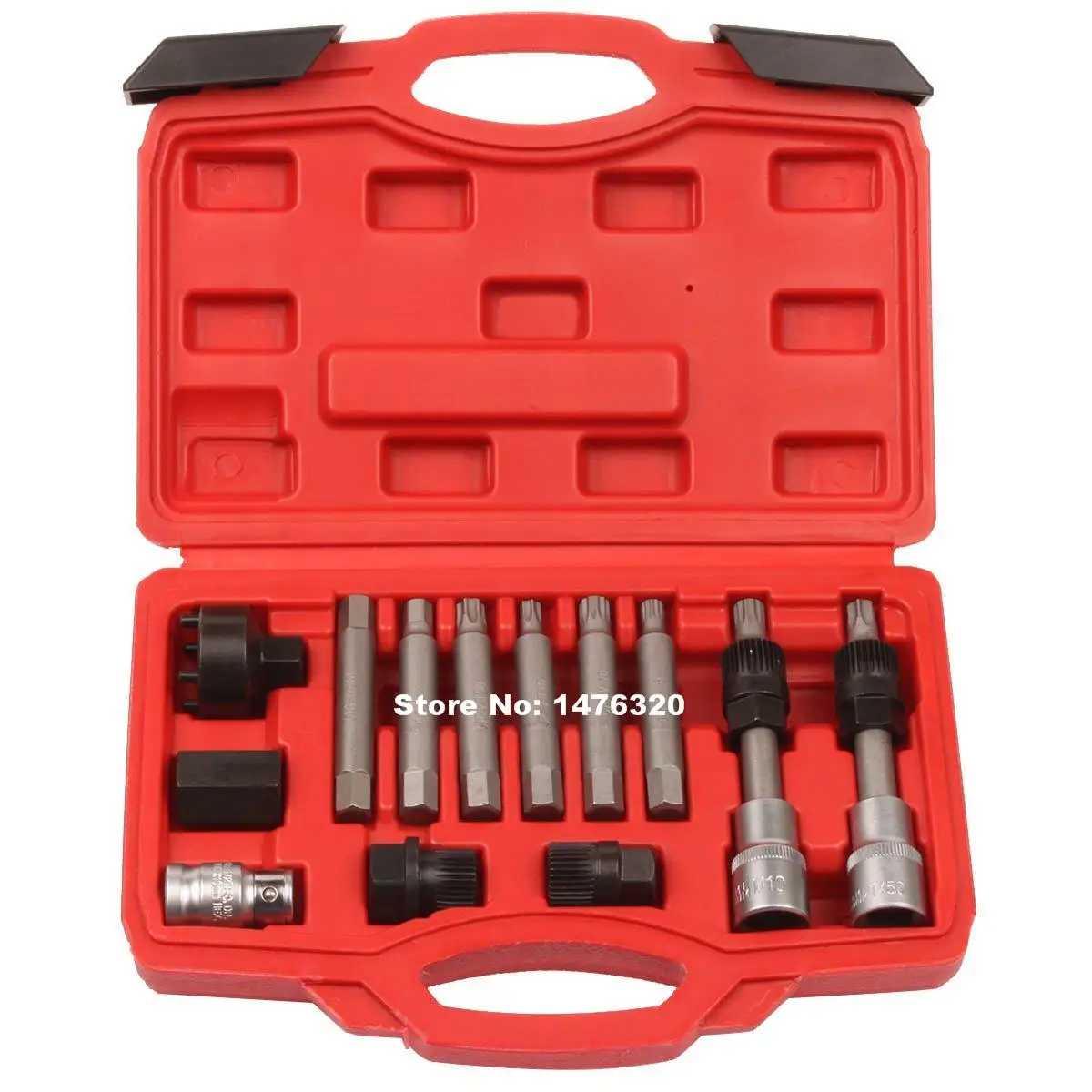 13PCS Automotive Alternator Pulley Flywheel Removal Tool Kit AT2043in