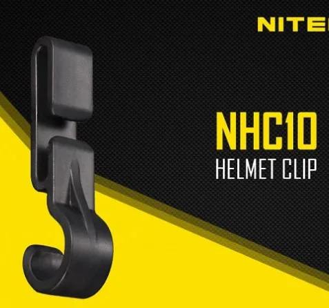 4 шт. Лучшая цена Nitecore NHC10 пакет Шлем Клип для крепления маяка в FINA Обрезной шлем