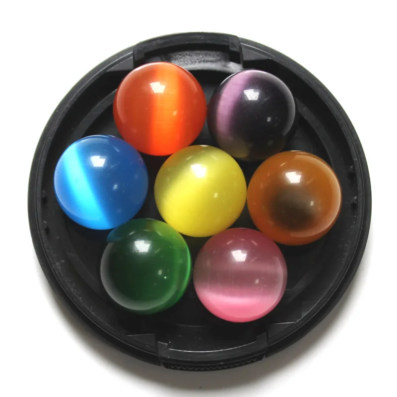 

AAA Hot Sale Crystal Stone No Hole Bead 16MM Round Shape Jewelry Accessories Cat Eye Beads DIY Findings