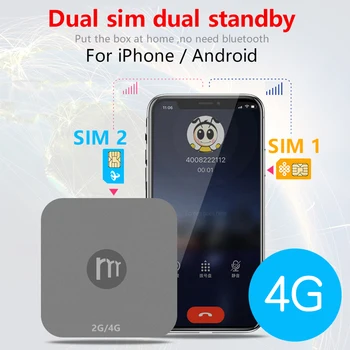 

Newest 4G Hot Spots Dual SIM Dual Standby Mini Router for iOS & Android ,No Need Carry ,work with WiFi / Data to Make Call &SMS