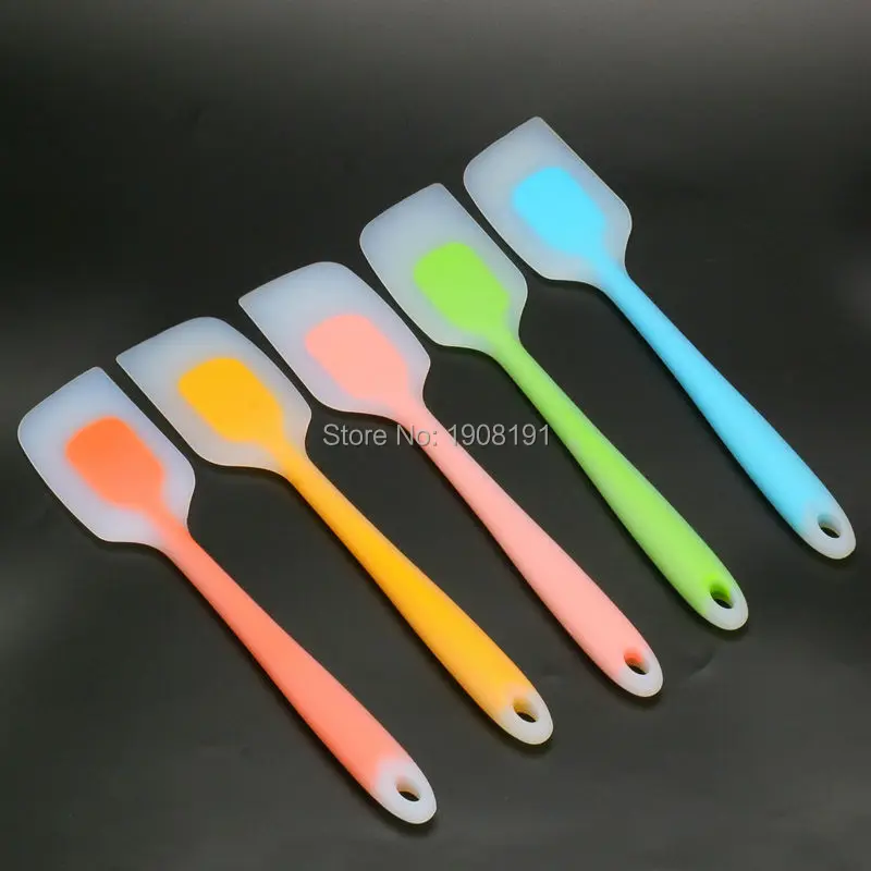 

1Pcs Large Silicone Pastry Spatula Cake Cream Butter 28.5cm Silicon Spatula Cake Cream Silicone Baking Tool