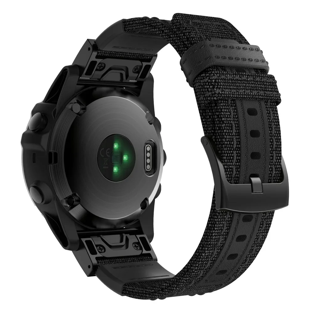 Ремешок Ouhaobin для наручных часов Garmin Fenix 5X/5X Plus/Fenix 3/3HR сменный плетеный нейлоновый