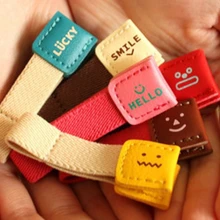 2 шт/лот мультфильм Kawaii кабель для наушников держатель провода обертывание шнур Кабельный органайзер Настольный набор офисных принадлежностей