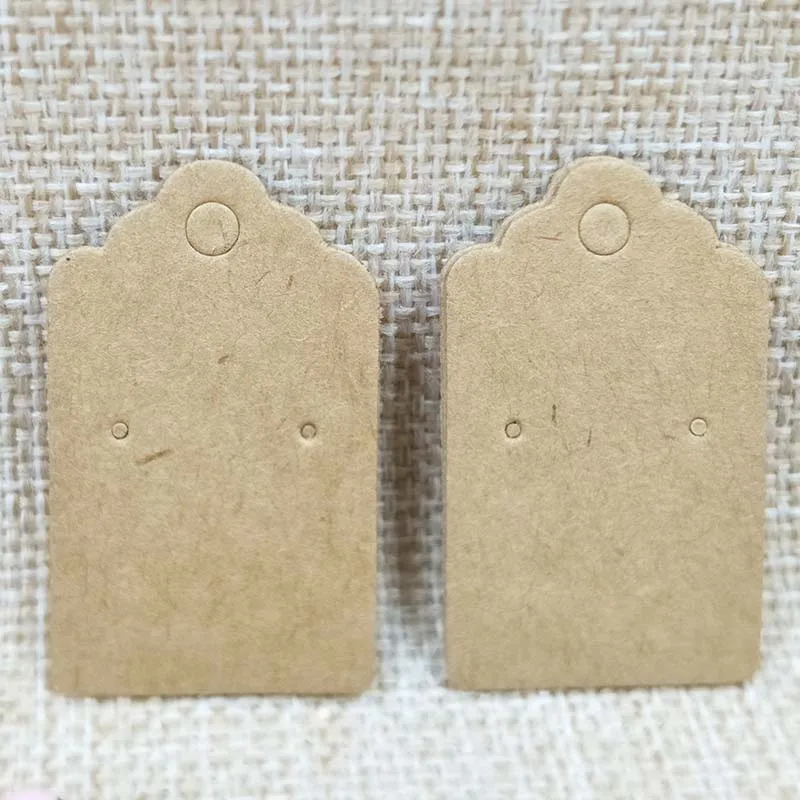 Оптовая продажа DIY Горячая Распродажа серьги карты 3X5CM новый стиль белые пустые