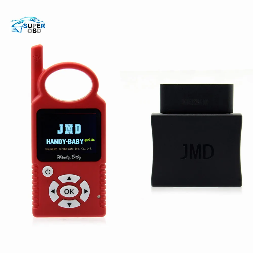 Free shipping V7.0 Handy Baby Hand-held Car Key Copy Auto Key Programmer for 4D/46/48 Chips Plus JMD Assistant OBD Adapter