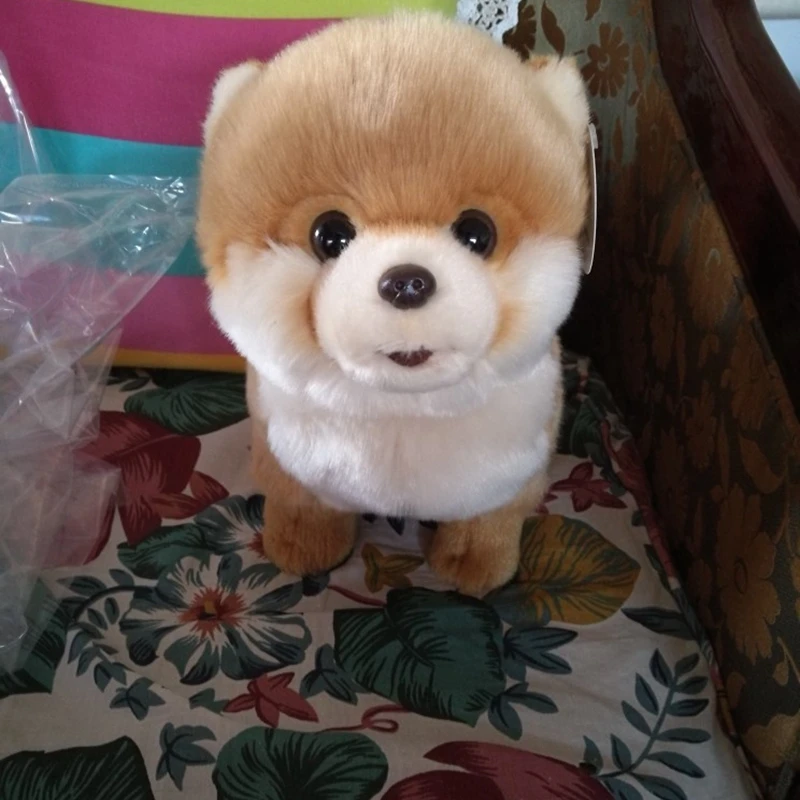 Dorimytrader lovely mini animal Shiba Inu plush toy soft quality animals akita dog doll baby gift decoration 28x22x13cm DY50136  (14)