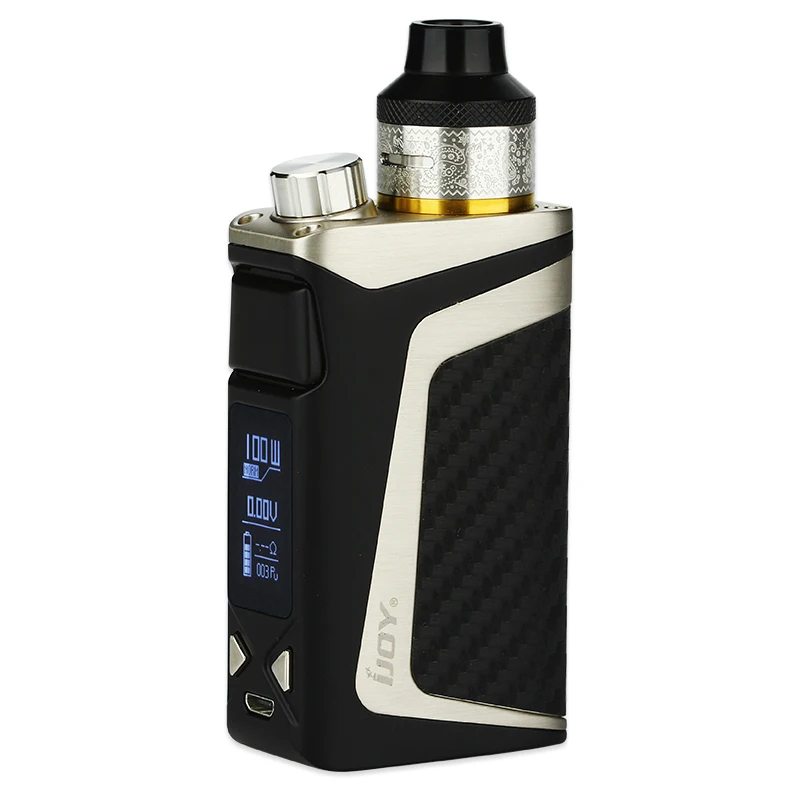 Оригинальный комплект для электронной сигареты IJOY RDTA BOX Mini 100 Вт мАч аккумулятор 6