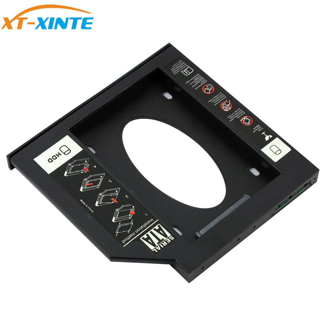 Пластиковый корпус для второго жесткого диска 12 7 мм/9 5 мм SATA 3 0 Optibay 2 дюйма SSD DVD