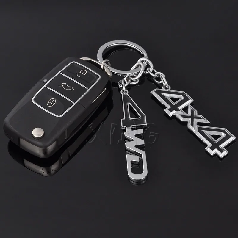 Автомобильный брелок с кольцом для ключей 4X4 4WD Mercedes Audi Ford Focus Volkswagen Nissan Toyota Range Rover