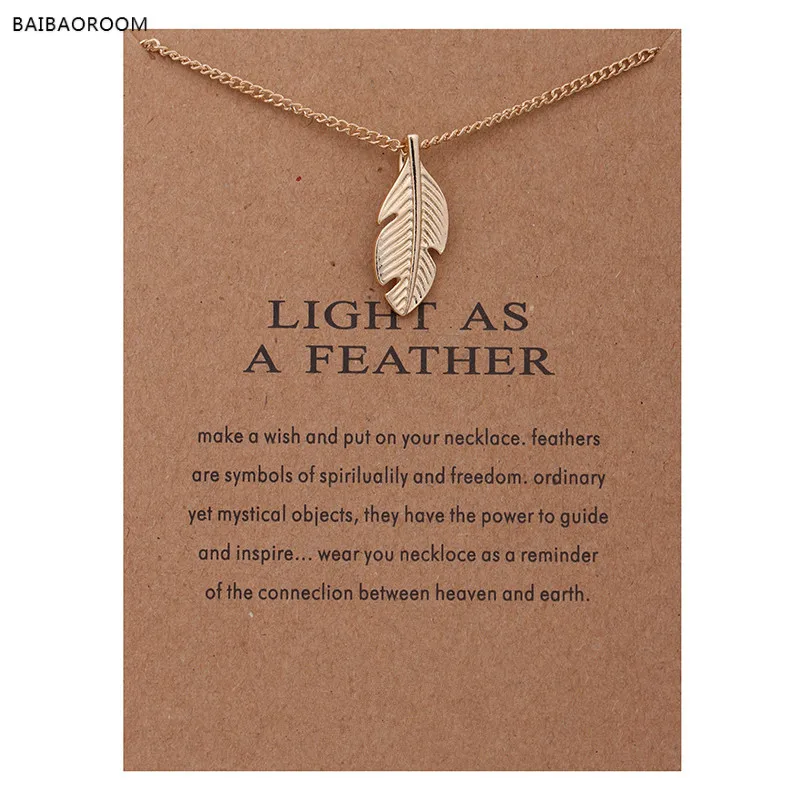 2017 New Gold Plated Leaves Light As A Feather Alloy Collarbone Short Maxi Necklace Women