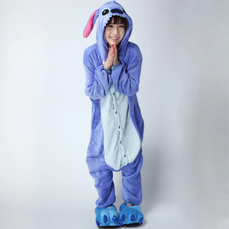 stitch adult kigurumi pajamas