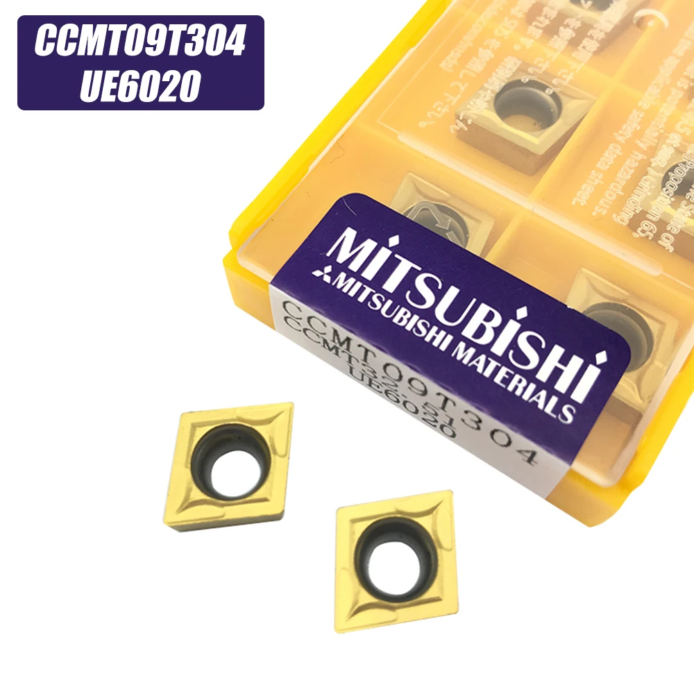 

20pcs CCMT09T304 UE6020 Internal Turning Tool CCMT 09T304 Carbide Insert Lathe Cutter Turning insert Cutting Tools