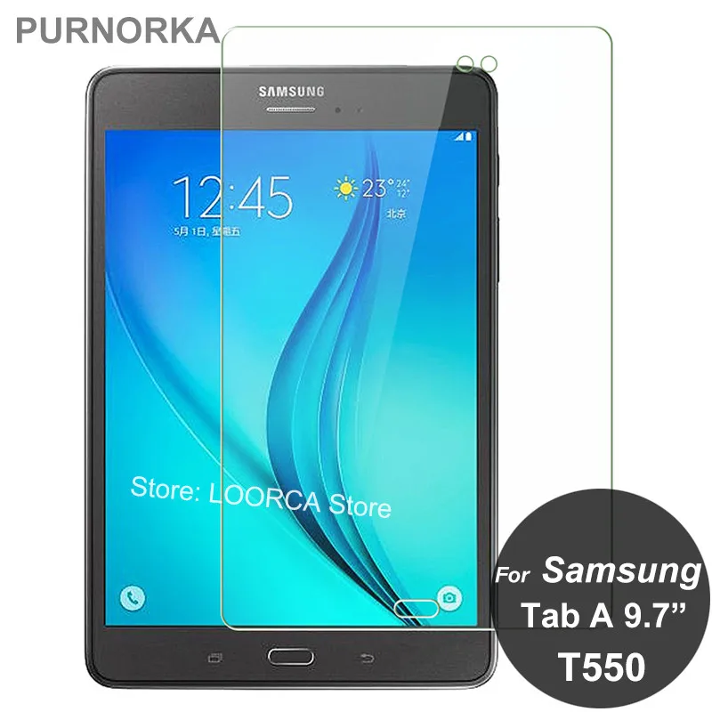 Для Samsung Galaxy Tab A 9 7 &quotT550 T551 T555 закаленное Стекло с уровнем твердости H Экран