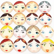 Лидер продаж 10 шт. 25 мм и 20 мм Новая мода микс ручной работы стеклянные кабошоны узор куполообразные ювелирные изделия аксессуары поставки