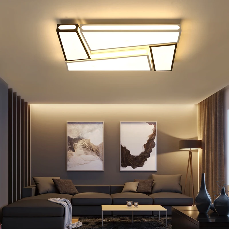 Moderno soffitto illuminazione interna led luminaria abajur moderne