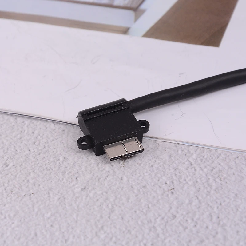 1 шт. 20 см левый/правый угловой 90 градусов Usb 3 0 A штекер Micro B Мужской кабель