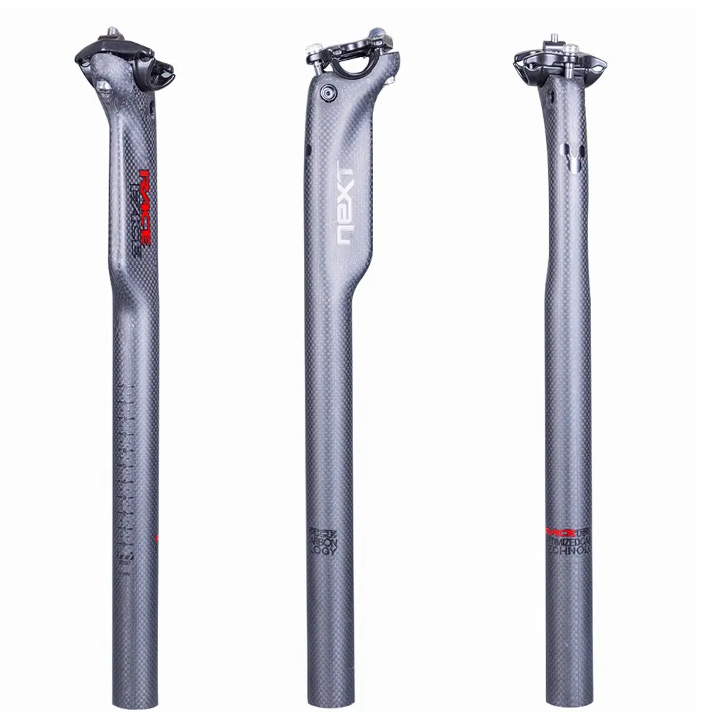 Race-Face-Next-Matte-Black-Red-3K-Carbon-Fibre-Seatpost-Bicycle-Seat-Post-27-2-30