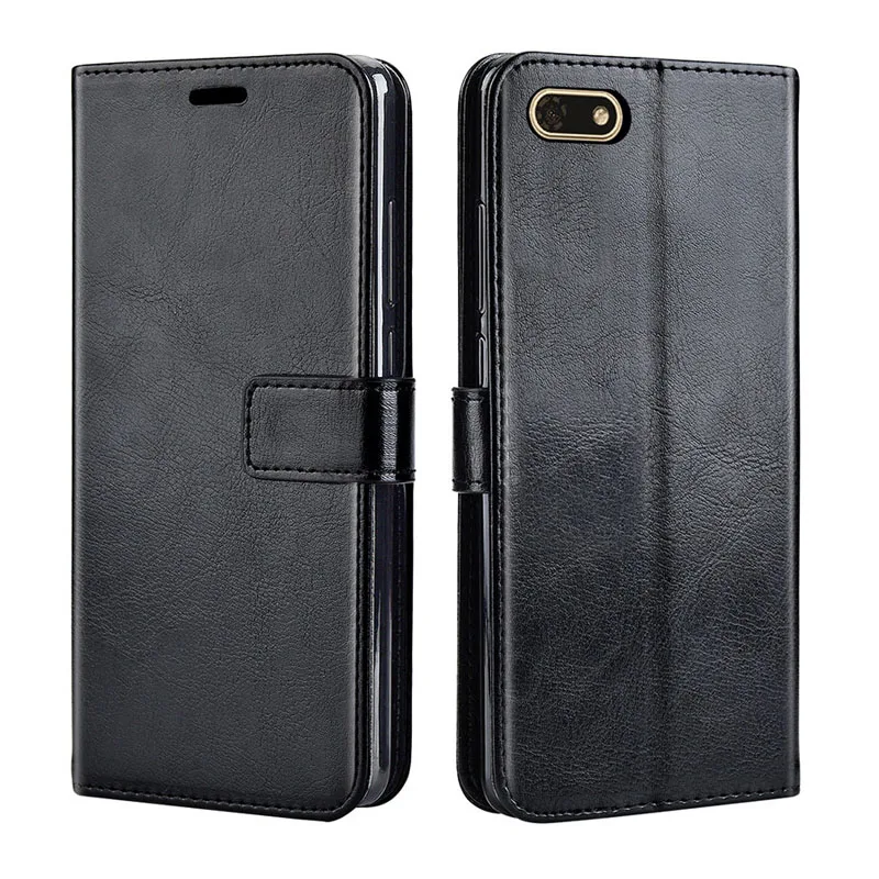 

Luxury Flip leather case For Huawei Honor 7A 7 A Honor7A DUA-L22 Russian Version case back phone cover case on Honor 7A Pro