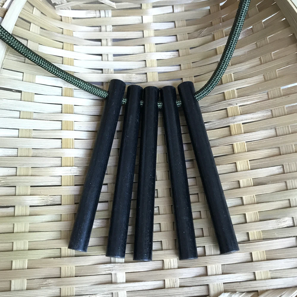 

large 5Pcs Outdoor Camping Survival Tool Kits SOS Emergency equipment tourism hike EDC Gear 8*80mm