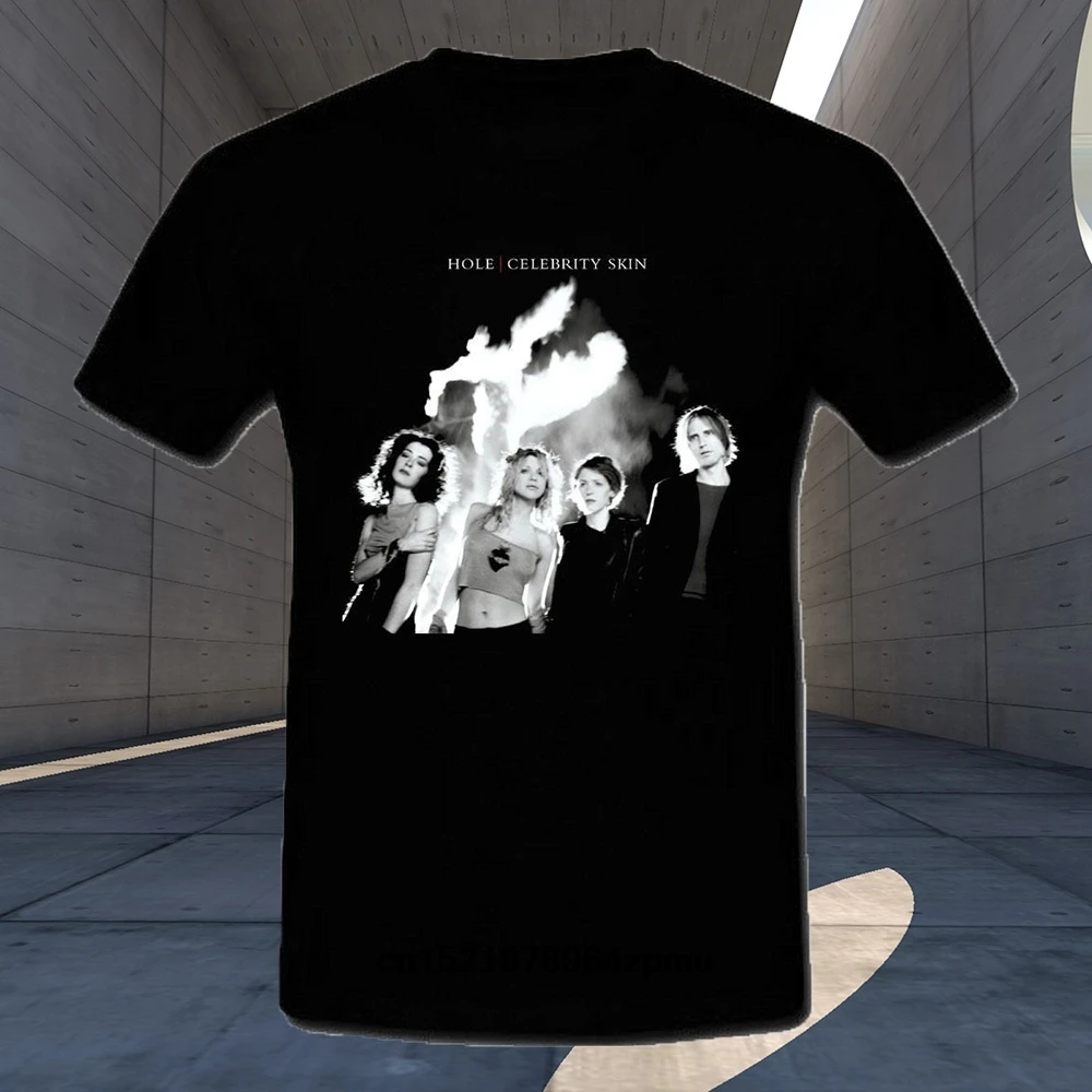 2019 Men T shirt T Shirts HOLE skin GRUNGE Band celebrity Courtney Love
