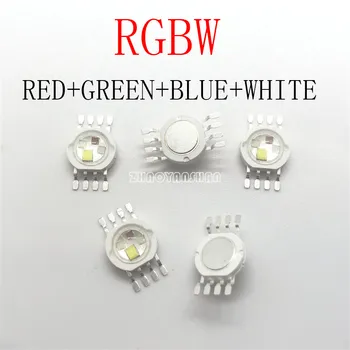 

5pcs X 3W RGBW 45MIL RGBW 8P RED GREEN BLUE WHITE 8 feet SMD LED Free Shipping