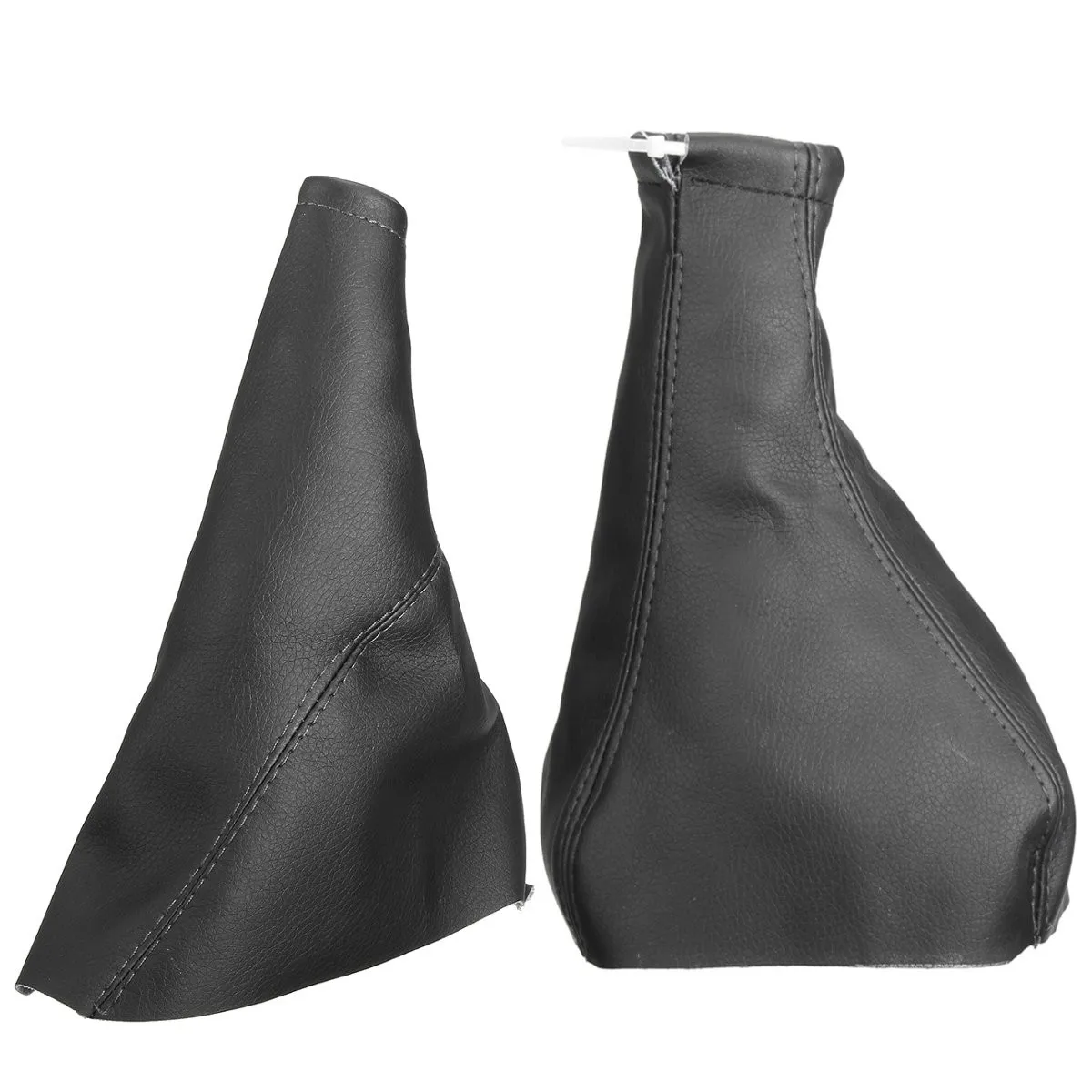 Buy 2 Pcs/Set Black Car Handbrake Gear Gaiter Dust
