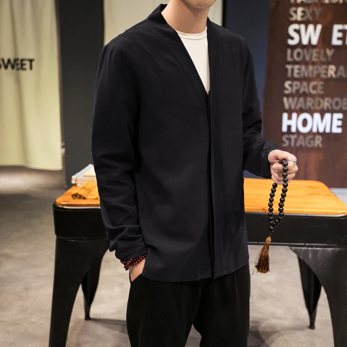 Sinicism Store Men Solid Streetwear Bomber Jacket 2019 Mens Cotton Linen Vintage Jackets Coats Male Chinese Style Windbreaker Sinicism Store Men Solid Streetwear Bomber Jacket 2019 Mens Cotton Linen Vintage Jackets Coats Male Chinese Style Windbreaker