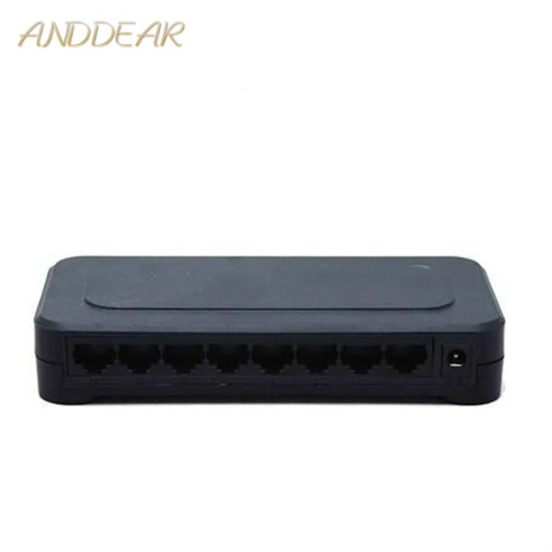 OEM 10 / 100mbps RJ45 8 Port Fast Ethernet Switch Lan Hub US EU Plug 5v Adapter Power Supply Network | Компьютеры и офис