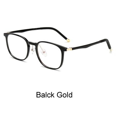 Ralferty синий свет блокирующие очки Рамка очки для мужчин и женщин защитные игровые очки TR90 oculo de grau A11763 - Цвет оправы: Balck Gold