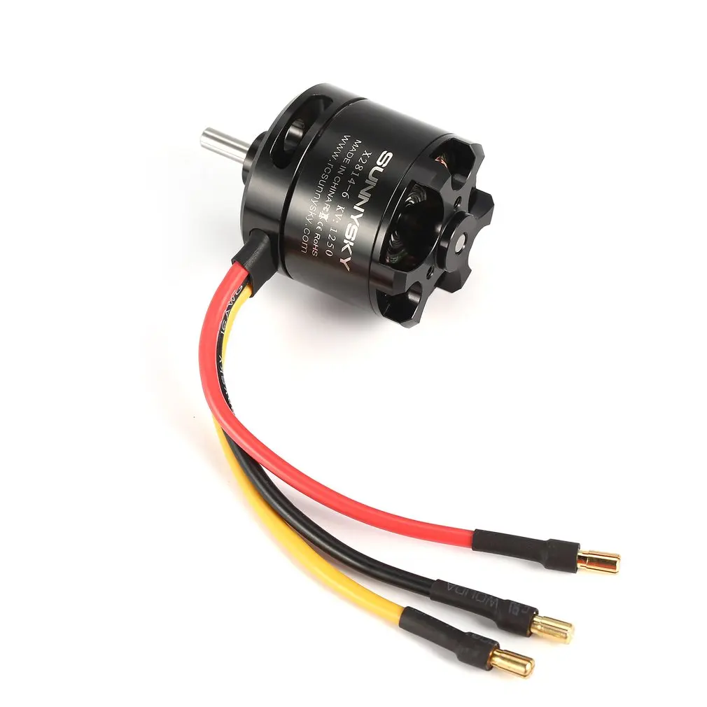 Горячее предложение! Распродажа! SUNNYSKY X2814 14 P 1250KV RC мотор 3 4 S бесколлекторный