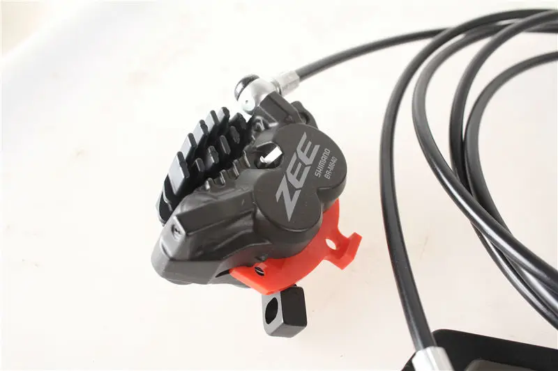 SHIMANO ZEE M640 Гидравлический дисковый тормоз 4 поршня металлические ребра для