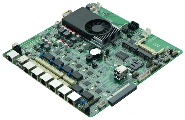 Firewall Motherboard N70SL_B 1.80GHz Dual core processor with 2*COM6*USB 2*BYPASS 12V DC