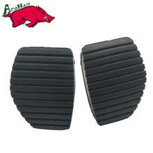 Harbll 2 pçs/set Pedal do Freio de Embreagem de Borracha para Peugeot Citroen 1007 207 208 301 C3 C4 C5 C6 C8 213026 450417