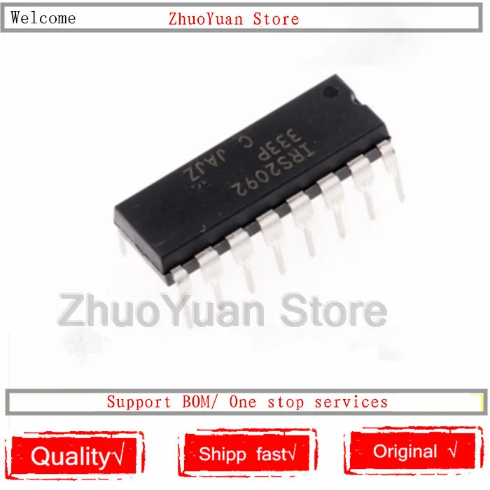 

5PCS New original IRS2092 IRS2092PBF DIP-16 IC chip