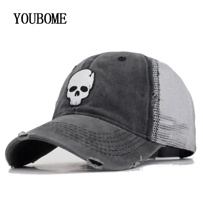 baseball cap skull