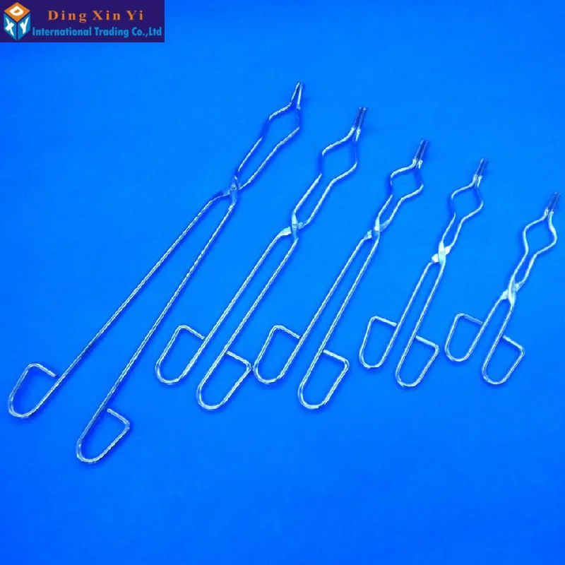 30CM Crucible tongs chromium plating process The laboratory with the crucible tongs