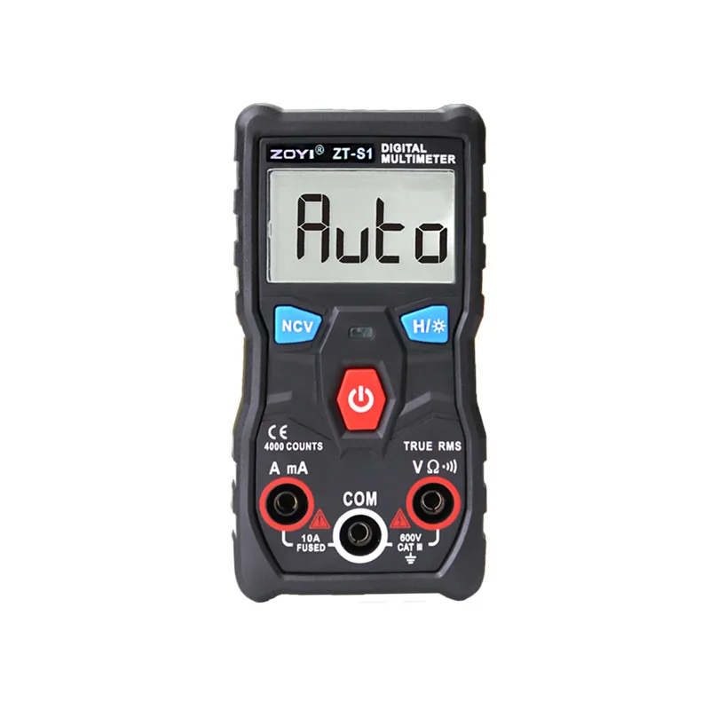 Оригинальный производитель ZOYI ZT S1 4000 отсчетов True RMS Кнопка Автоматический