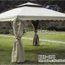 Роскошный 3*3 метра высококачественный роскошный Римский зонтик патио зонтик садовый Зонтик для уличной мебели