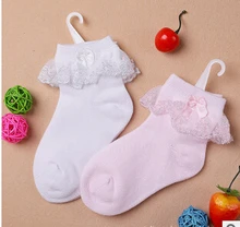 1pc 2016 autumn Girls Cotton new brand Socks For 2 12Years children Socks solid color with