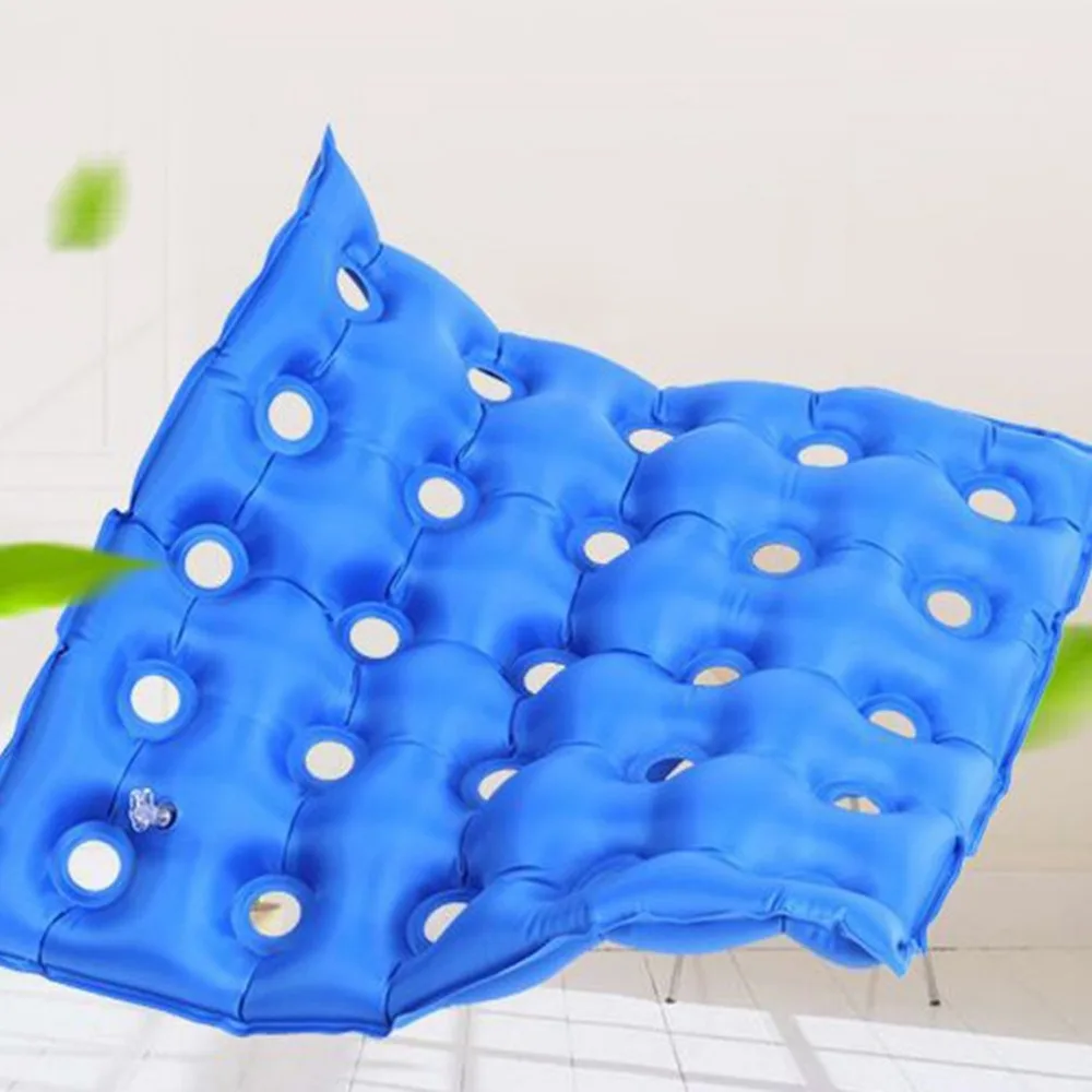 

New Square PVC Home Air Inflatable Anti-Bedsore Decubitus Chair Pad Medical Air Cushion Wheelchair Mat Health Care