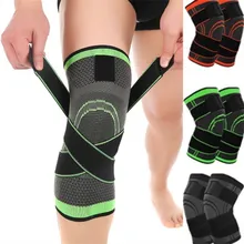 3D компрессионные наколенники, дышащие спортивные тканевые наколенники, высокие эластичные регулируемые наколенники, Спортивная Повязка